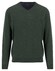 Fynch-Hatton V-Neck Merino Cashmere Trui Dark Ivy
