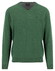 Fynch-Hatton V-Neck Merino Cashmere Trui Dark Leaf