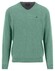Fynch-Hatton V-Neck Merino Cashmere Trui Fern