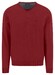 Fynch-Hatton V-Neck Merino Cashmere Trui Garnet Red
