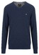Fynch-Hatton V-Neck Merino Cashmere Trui Ink Blue