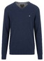 Fynch-Hatton V-Neck Merino Cashmere Trui Ink Blue