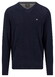 Fynch-Hatton V-Neck Merino Cashmere Trui Navy