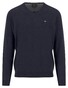 Fynch-Hatton V-Neck Merino Cashmere Trui Navy