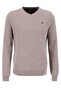 Fynch-Hatton V-Neck Merino Cashmere Trui Pale Berry