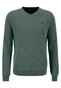 Fynch-Hatton V-Neck Merino Cashmere Trui Sage Green