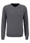 Fynch-Hatton V-Neck Merino Cashmere Trui Steel