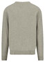 Fynch-Hatton V-Neck Solid Color Superfine 3-Ply Cotton Pullover Clay