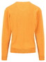 Fynch-Hatton V-Neck Solid Color Superfine 3-Ply Cotton Pullover Sienna