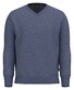 Fynch-Hatton V-Neck Uni Color Cashmere Trui Cloud Blue