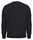 Fynch-Hatton V-Neck Uni Color Cashmere Trui Navy