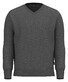Fynch-Hatton V-Neck Uni Color Cashmere Trui Steel
