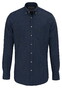 Fynch-Hatton V Shape Structure Pattern Shirt Dark Ivy