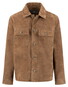 Fynch-Hatton Velours Overshirt Button Closure Jack Elephant Grey