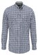 Fynch-Hatton Washed Oxford Check Overhemd Fern-Navy