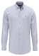 Fynch-Hatton Washed Oxford Solid Color Kent Collar Overhemd Crystal Blue