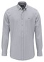 Fynch-Hatton Washed Oxford Solid Color Kent Collar Overhemd Misty Blue