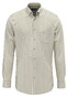 Fynch-Hatton Washed Oxford Stripe Button-Down Overhemd Amber