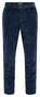 Fynch-Hatton Wide Corduroy Flat-Front Corduroy Broek Dark Navy