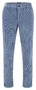 Fynch-Hatton Wide Corduroy Flat-Front Corduroy Broek Elephant Blue