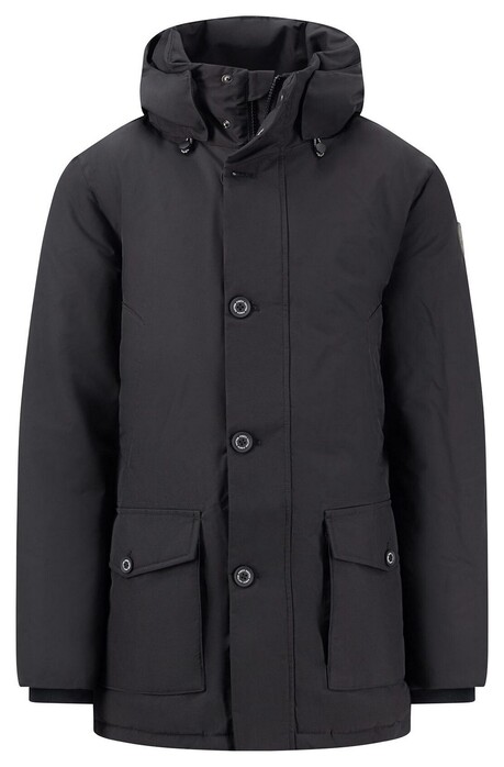 Fynch-Hatton Winter Parka Jas Zwart