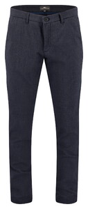 Fynch-Hatton Wool Touch Chino Pants Dark Navy
