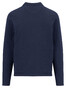 Fynch-Hatton Zip Superflex Subtle Mélange Polo Navy