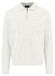 Fynch-Hatton Zip Superflex Subtle Mélange Poloshirt New Off White