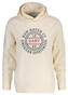 Gant 1949 Sportswear Graphic Hoodie Sweatshirt Trui Cream
