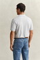 Gant 2-Tone Short Sleeve Cotton Polo Grijs Melange