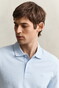 Gant 2-Tone Short Sleeve Cotton Polo Sky Blue