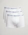 Gant 3Pack Solid Color Trunks Ondermode Wit