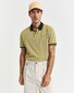 Gant 4-Color Oxford Piqué Short Sleeve Polo Banana Yellow
