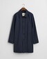 Gant 5 Buttons Long Cotton Car Coat Jas Avond Blauw