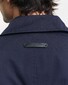 Gant 5 Buttons Long Cotton Car Coat Jas Avond Blauw