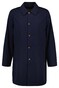 Gant 5 Buttons Long Cotton Car Coat Jas Avond Blauw