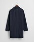 Gant 5 Buttons Long Cotton Car Coat Jas Avond Blauw