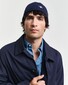 Gant 5 Buttons Long Cotton Car Coat Jas Avond Blauw