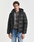 Gant Active Cloud Jacket Detachable Hood Black