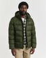 Gant Active Cloud Jacket Detachable Hood Country Green