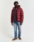 Gant Active Cloud Jacket Detachable Hood Plumped Red