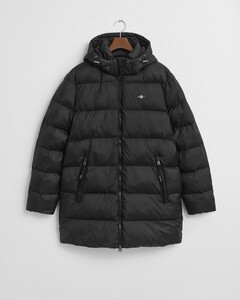 Gant Active Cloud Mid Length Jacket Black
