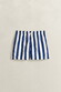 Gant Allover Block Stripe Swim Short Rich Navy