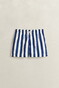 Gant Allover Block Stripe Swim Short Rich Navy