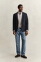Gant Allover Cable Knit Cotton Half Zip Trui Clay Beige