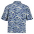 Gant Allover Pattern Resort Collar Short Sleeve Overhemd Vintage Blue