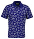 Gant Allover Seashell Pattern Polo Rich Navy