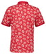 Gant Allover Seashell Pattern Poloshirt Rose Red