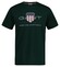 Gant Archive Graphic Chest Shield Print Crew Neck T-Shirt Tartan Green