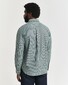 Gant Archive Organic Cotton Poplin Multi Stripe Overhemd Forest Green